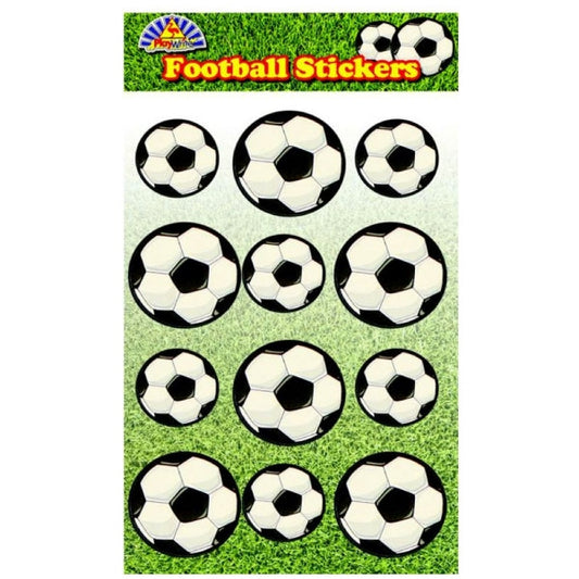 Football Party Bag Stickers