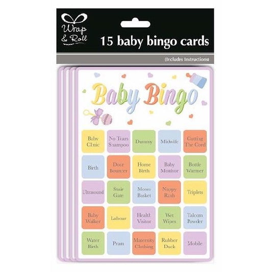 Baby Bingo Game: Baby Shower Game | Party Save Smile