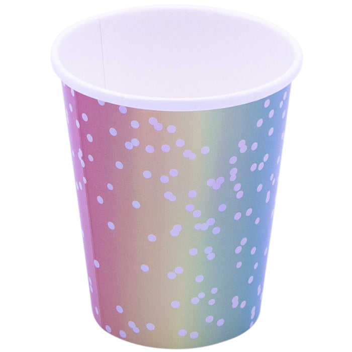 Ombre Rainbow Party Pack: Tableware Party Kit