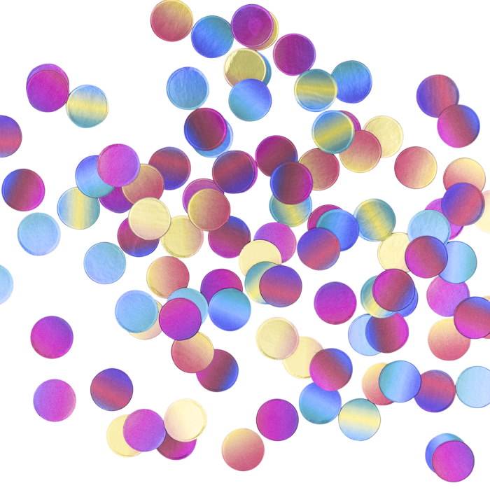 Ombre Rainbow Table Confetti Decoration 20 Grams | Party Save Smile