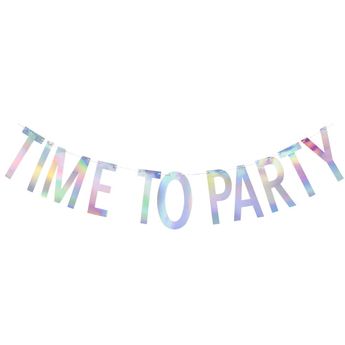 Ombre Rainbow Party Pack: Tableware & Decoration Kit