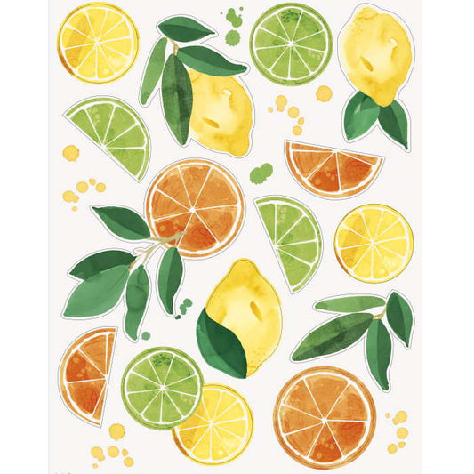 Citrus Fruit Window Sticker Decorations