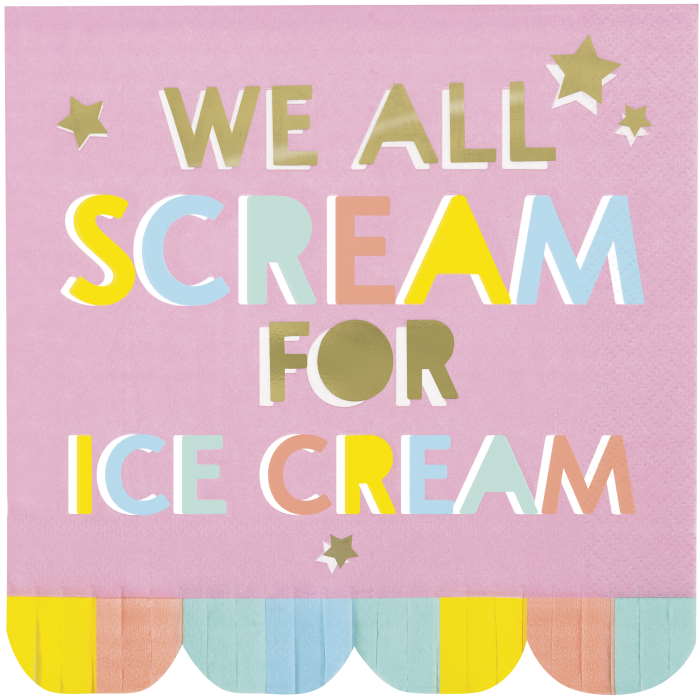 Ice Cream Party Kit with Decorations