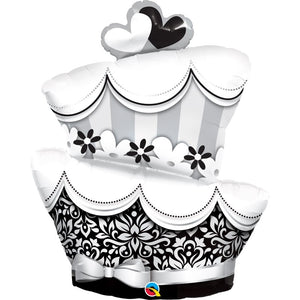 Wedding Cake Shaped Foil Balloon 41 Inches