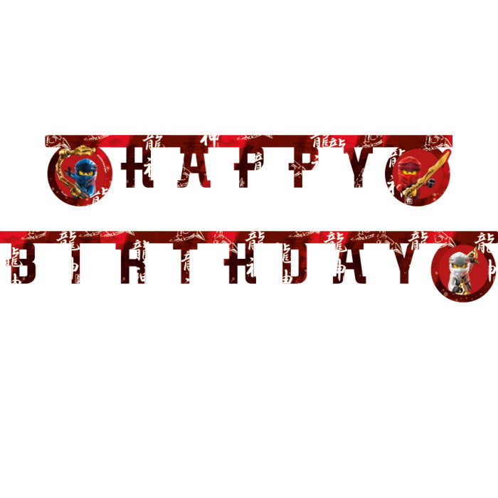 Lego Ninjago Birthday Party Pack: Tableware & Decoration Kit