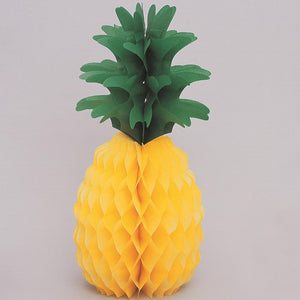 Pineapple Hawaiian Honeycomb Table Centrepiece Decoration