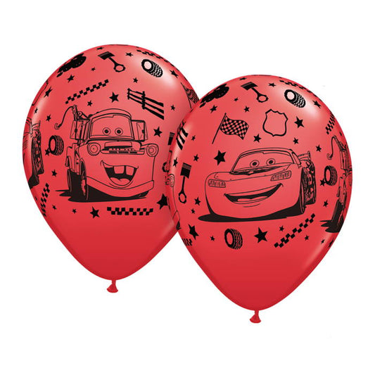 Disney Cars Latex Balloons Pack of 6 | Party Save Smile