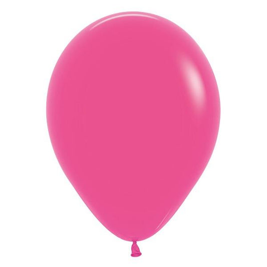 Hot Pink Sempertex Latex Balloons 12 Inch Pack of 50 | Party Save Smile