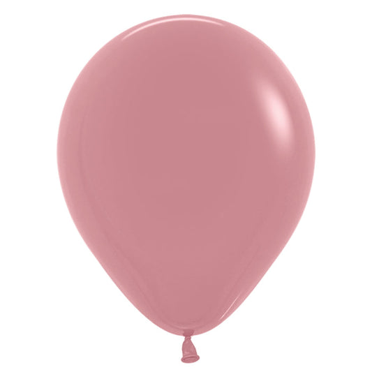 Rosewood Pink Latex Balloons 5 Inch Sempertex | Party Save Smile