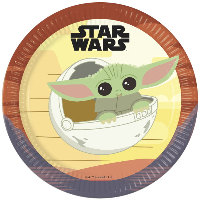 The Mandalorian Party Pack with Banner and Balloons