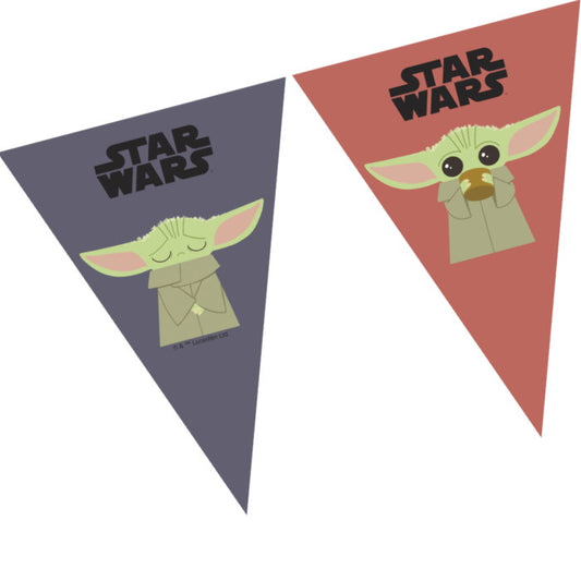 Mandalorian Bunting Banner