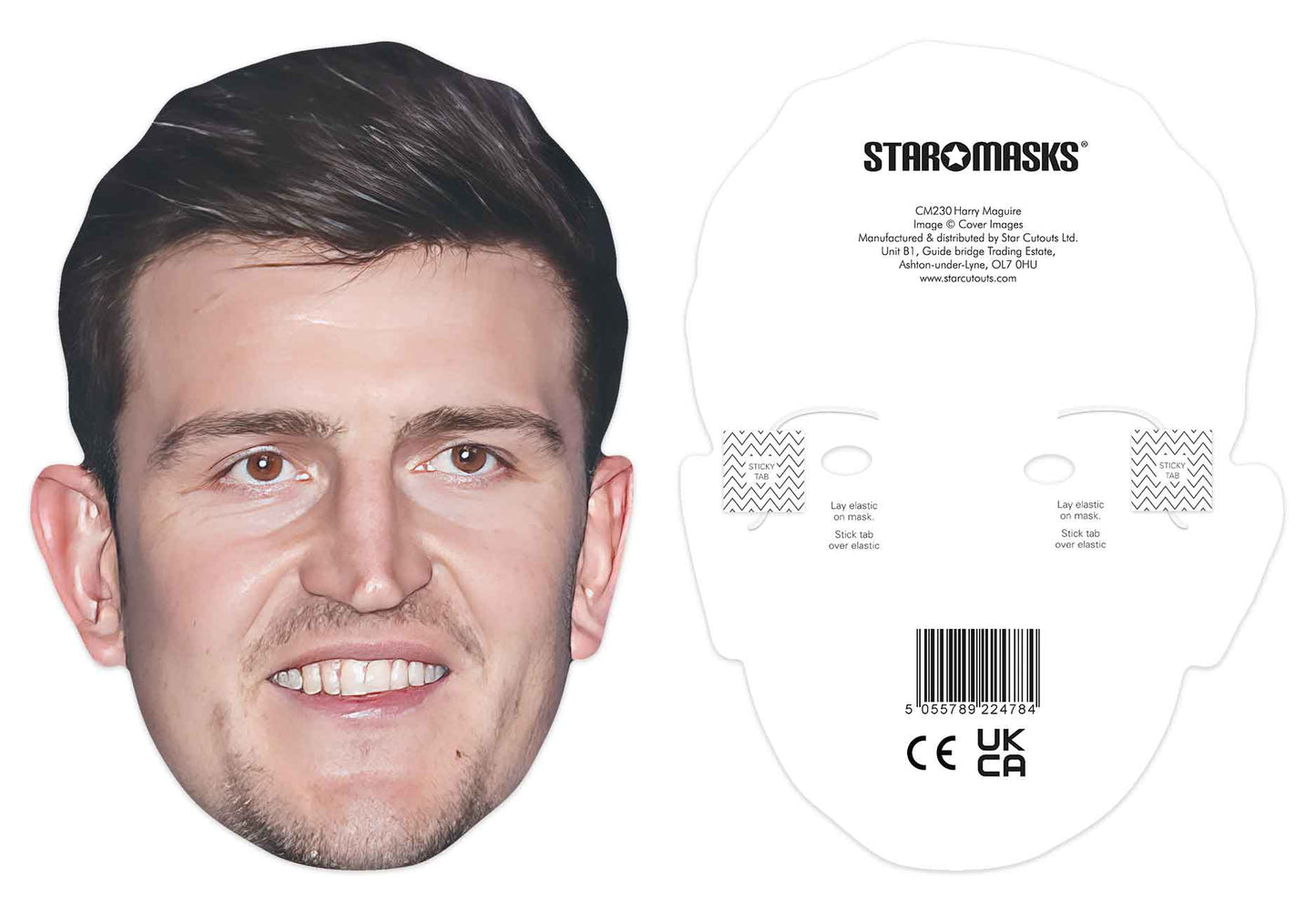 Harry Maguire Face Mask - Single Face Mask
