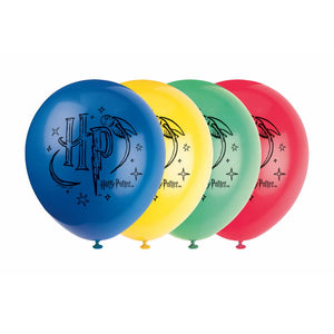 Magical Harry Potter Latex Balloons Pack of 8