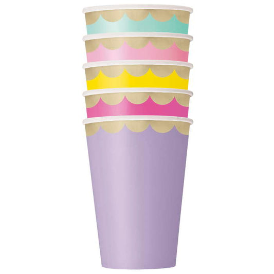 Pastel Paper Cups