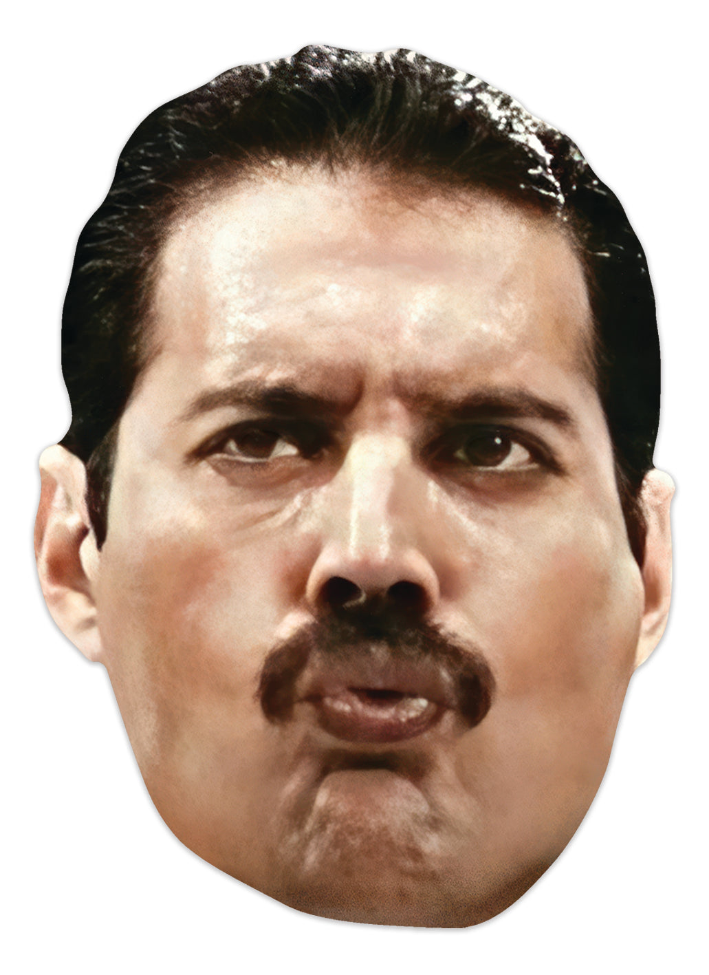 Freddie Mercury Face Mask - Single Card Face Mask
