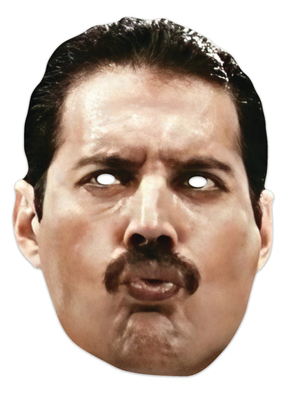 Freddie Mercury Face Mask - Single Card Face Mask