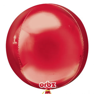 Red Orbz Balloon: Red Orb Balloon 15 inches