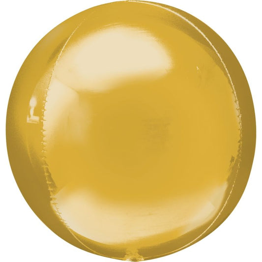 Gold Orbz Balloon (15 inches)