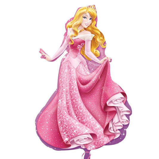 Sleeping Beauty Shaped Foil Balloon 34 Inches | Party Save Smile