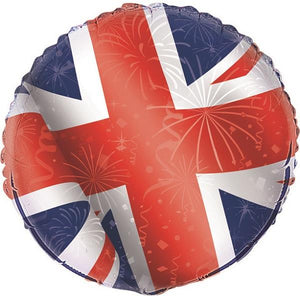 Great Britain Union Jack Foil Balloon 18 inches