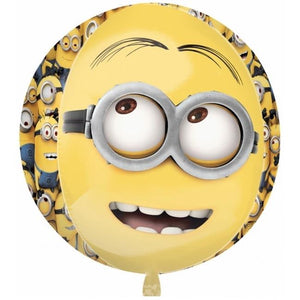 Minion Orbz Foil Balloons 15 inches