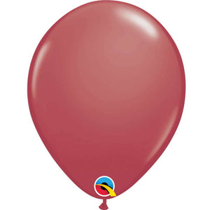 Cranberry 11 inch Qualatex Latex Balloons