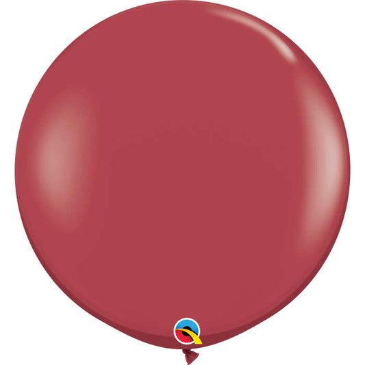 Cranberry 36 inch Balloons Qualatex Pack of 2 | Party Save Smile