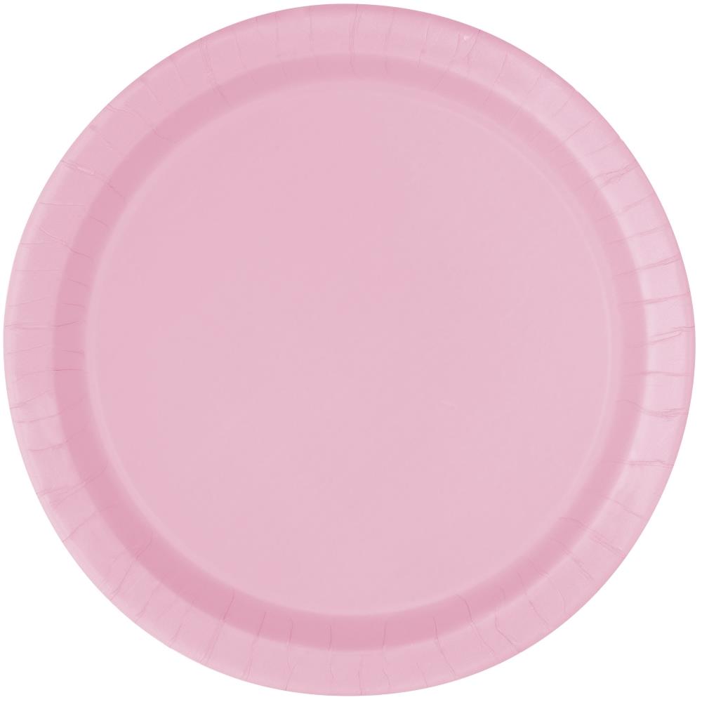 Baby Pink Coloured Party Pack: Tableware & Decoration Kit