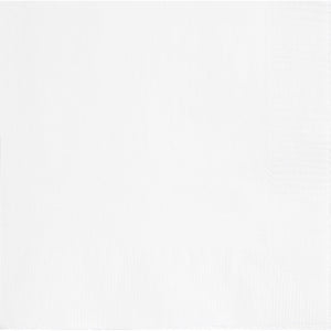 White Party Napkins Pack of 20 Serviettes