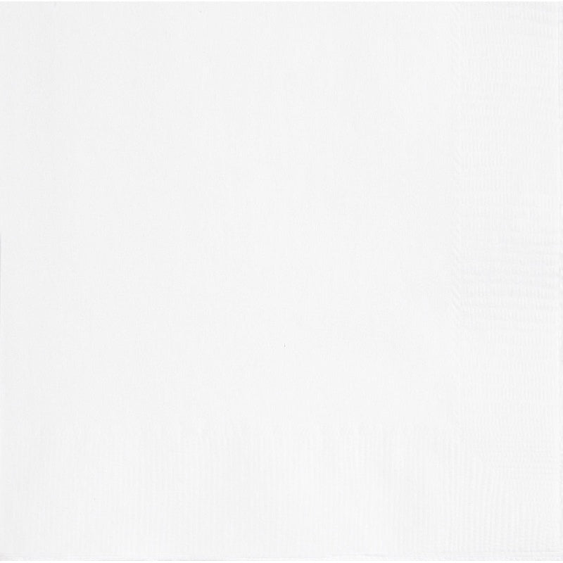 Solid White Coloured Party Pack: Tableware Party Kit