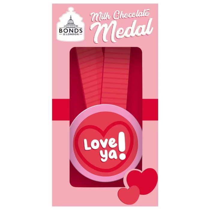 Love Ya Chocolate Medal 21g | Party Save Smile