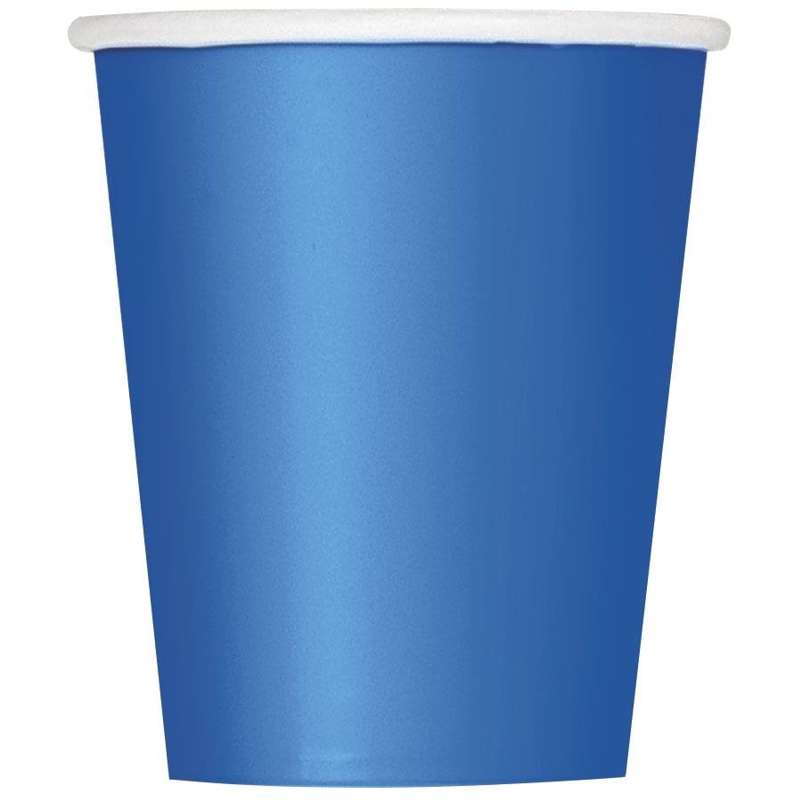 Royal Blue Solid Coloured Party Pack: Tableware Party Kit