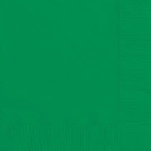 Emerald Green Party Napkins Pack of 20 Serviettes