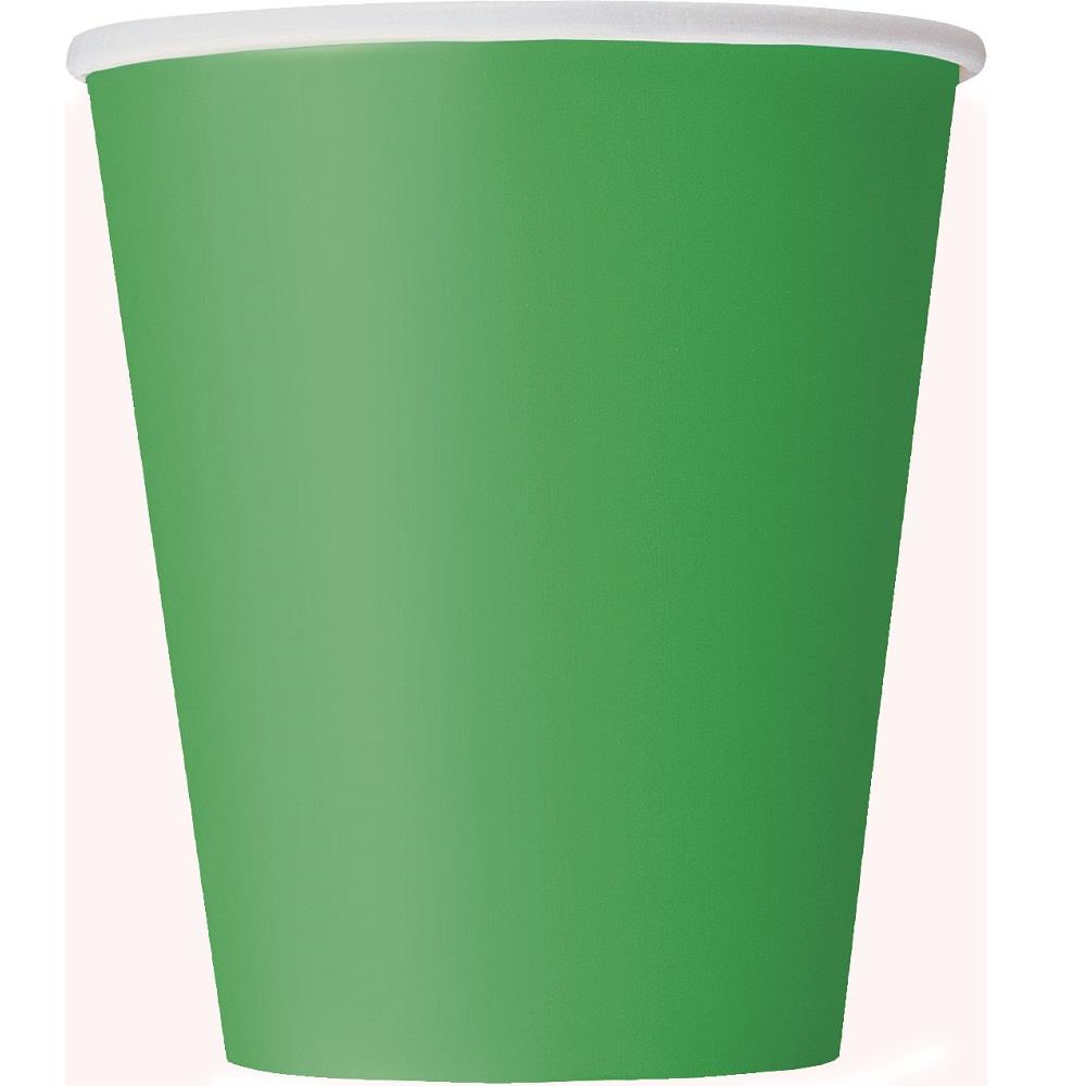 Emerald Green Coloured Party Pack: Tableware & Decoration Kit