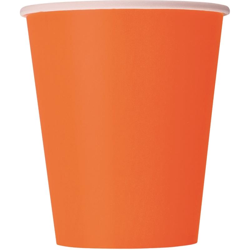 Pumpkin Orange Coloured Party Pack: Tableware Party Kit