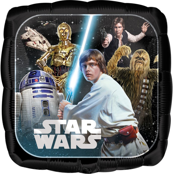 Star Wars Classic Foil Balloon 18 inches | Party Save Smile