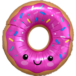 Giant Donut Foil Balloon 27 Inches