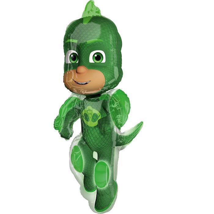 PJ Masks Gekko Shaped Foil | Helium Balloon | Party Save Smile