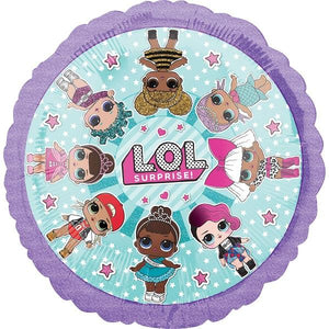 Lol Surprise Purple Glitter Foil Balloon 18 Inch