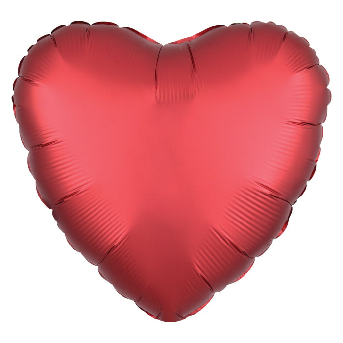 Red Heart Foil Balloons Anagram 18 Inch | Party Save Smile