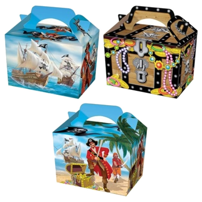 Pirate Party Food Box 14 x 10 cm