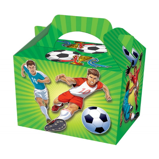 Striker Football Party Boxes 14 x 10 cm