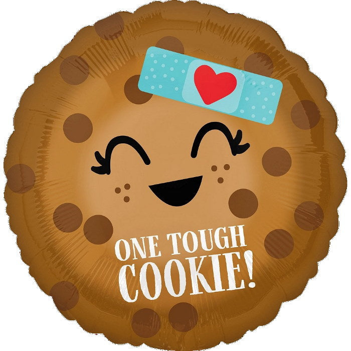 One Tough Cookie Get Well Foil Balloon 18 Inches | Party Save Smile
