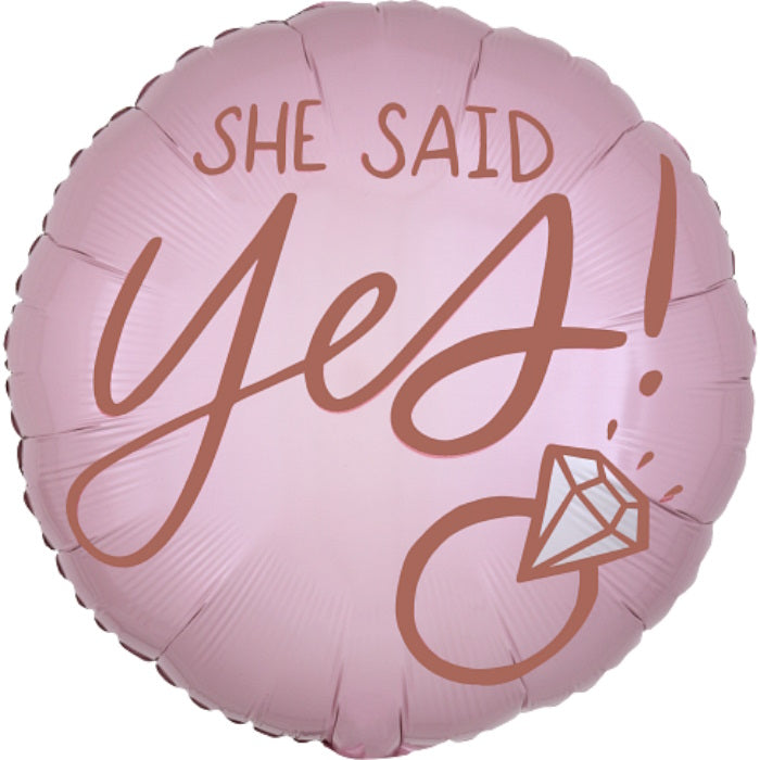 Future Mrs Blush Wedding Foil Balloon 18 Inches