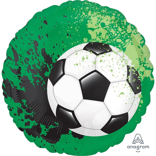 Green Football Foil Balloon 18 Inch | Party Save Smile