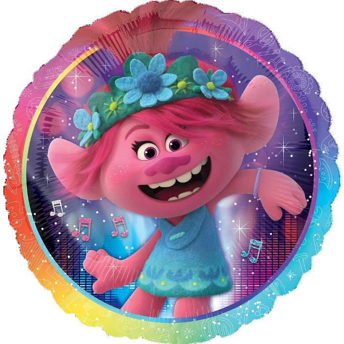 Trolls World Tour Foil Balloon 18 inches | Party Save Smile