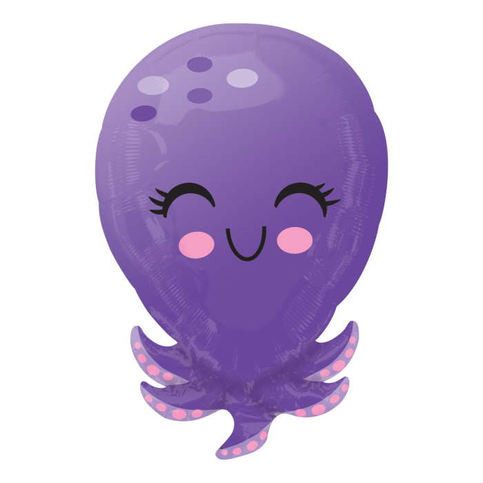Octopus Foil Balloon 21 inches | Party Save Smile