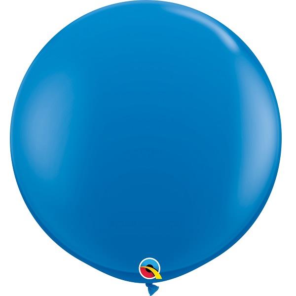 Big Dark Blue Balloon 36 Inch Pack of 2 Qualatex | Party Save Smile