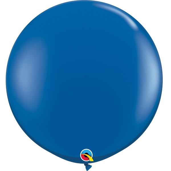 Giant Sapphire Blue Balloon 36 Inch Pack of 2 | Party Save Smile