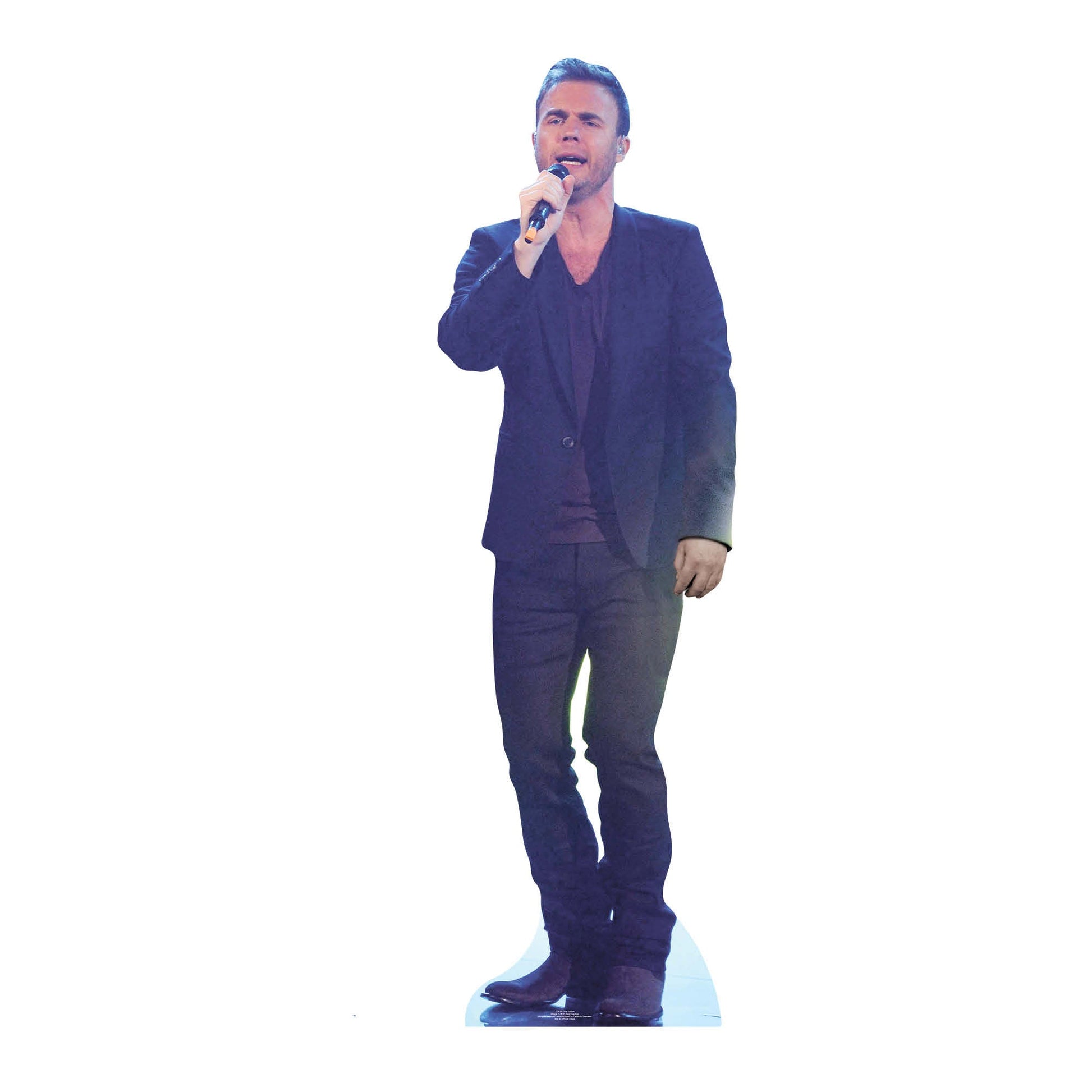 Gary Barlow Cardboard Cutout in a Suit Height 180cm Lifesize - Party Save Smile